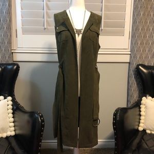 Chico’s long and lean vest